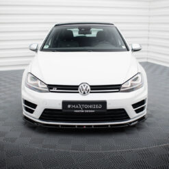 Alternative view of Front Splitter V.5 Volkswagen Golf R / R-Line Mk7