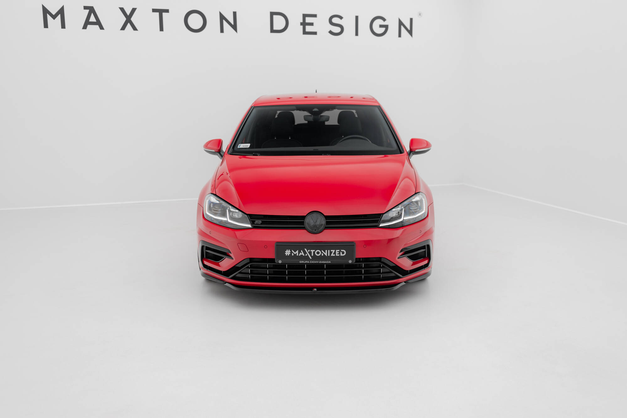 Front Splitter V.5 Volkswagen Golf R / R-Line Mk7 Facelift - Image 2