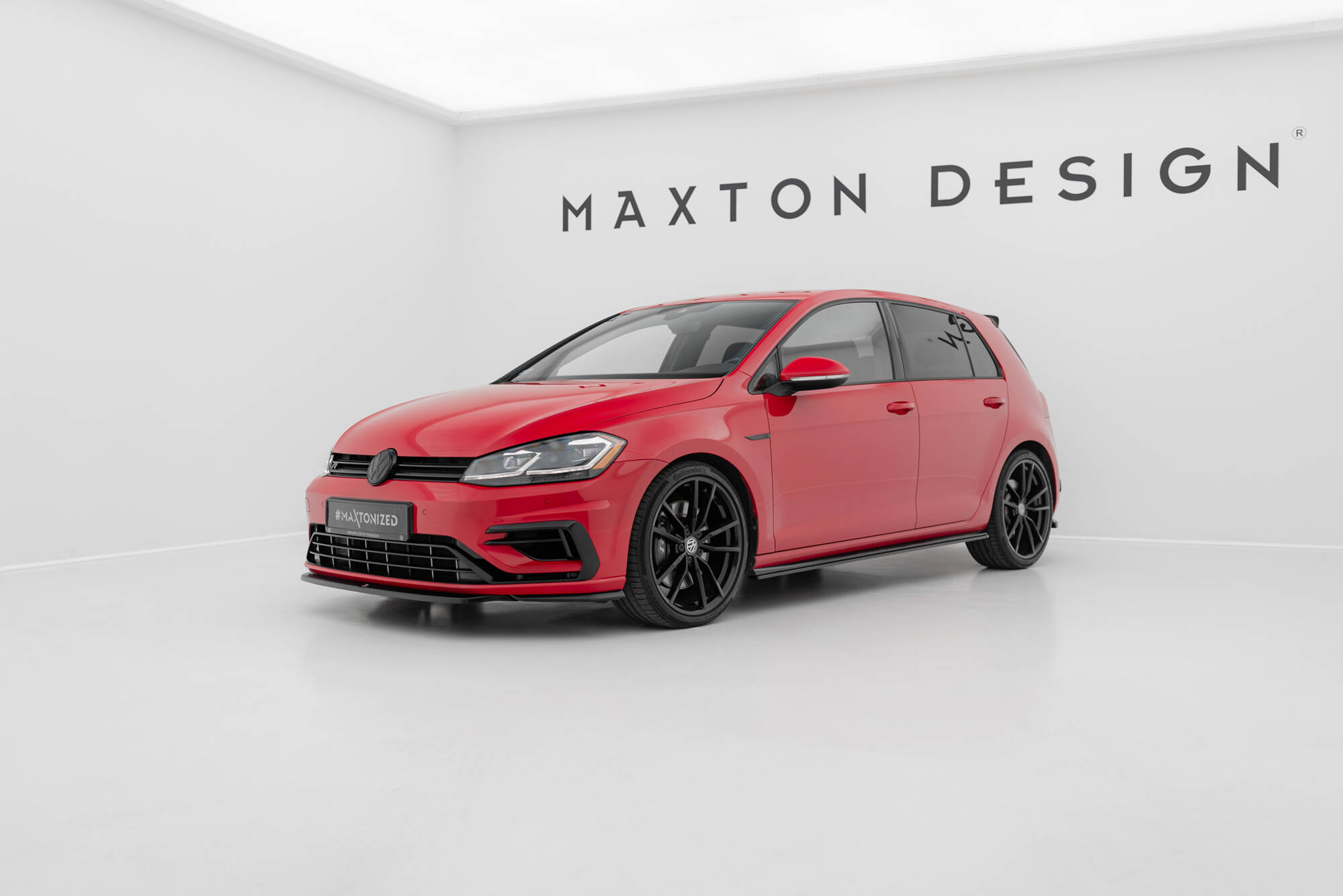 Front Splitter V.5 Volkswagen Golf R / R-Line Mk7 Facelift - Image 3