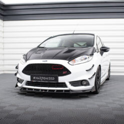 Front Splitter V.6 + Flaps Ford Fiesta ST Mk7 Facelift