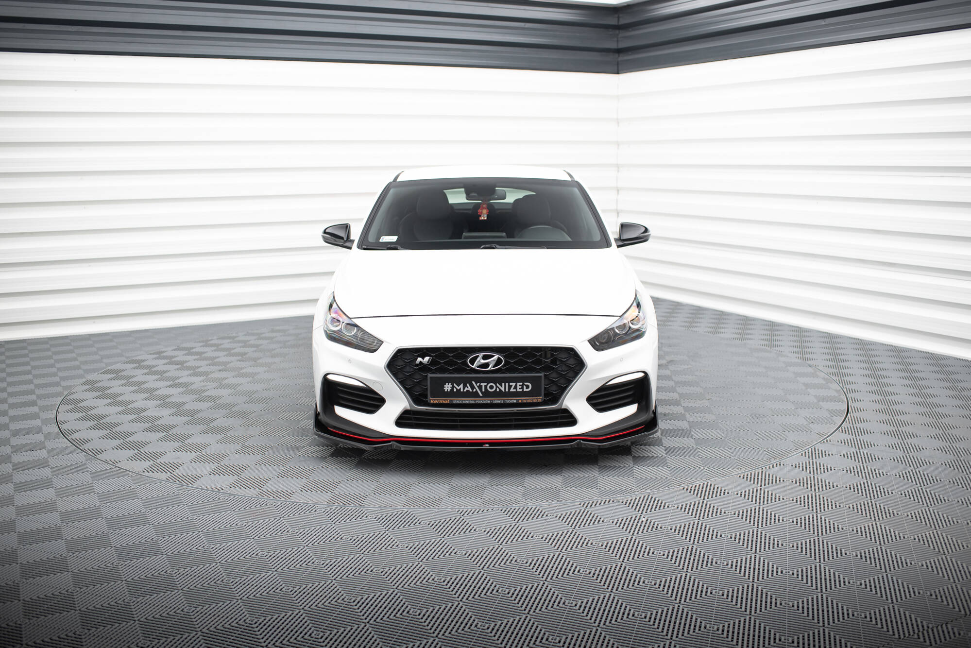 Front Splitter V.6 + Flaps Hyundai I30 N Mk3 Hatchback/Fastback - Image 2