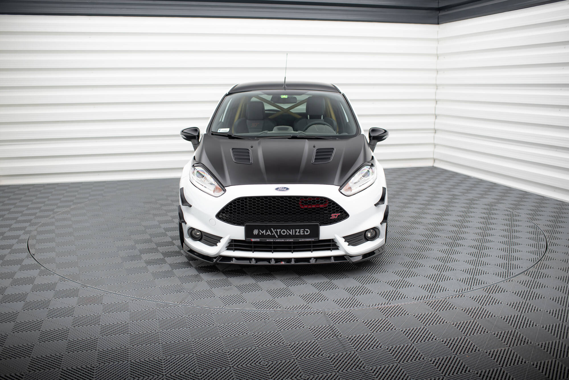 Front Splitter V.6 Ford Fiesta ST Mk7 Facelift - Image 2