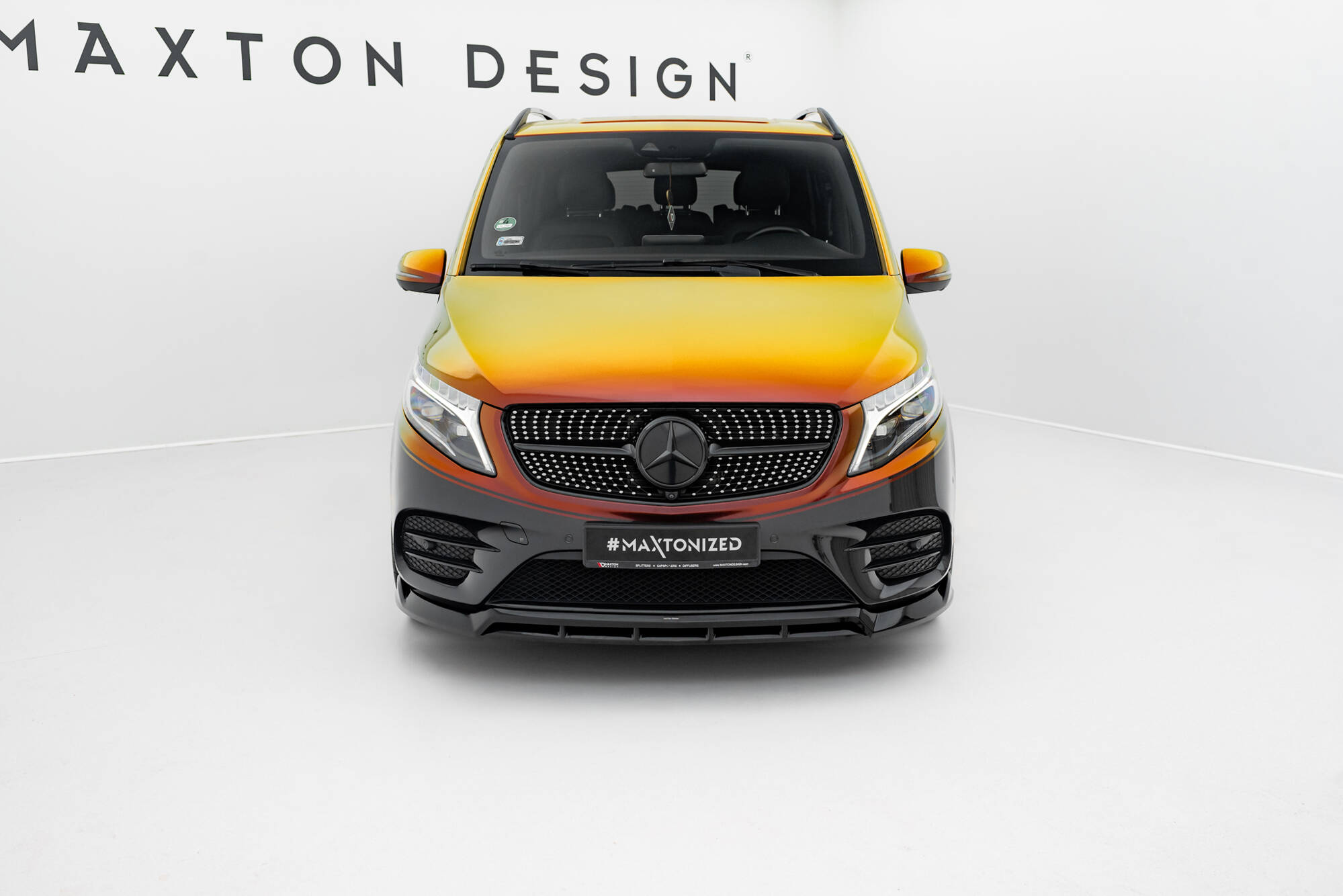 Front Splitter V.6 Mercedes-Benz V-Class AMG-Line W447 Facelift - Image 2