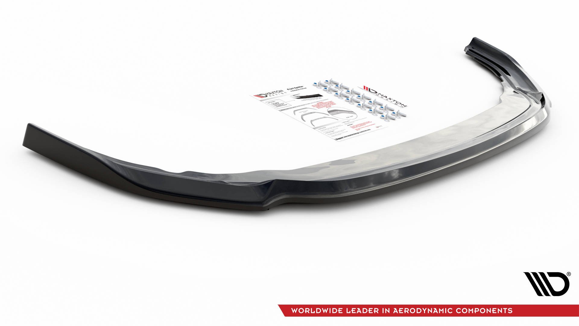 Front Splitter V.6 Volkswagen Golf R Mk8 - Image 4