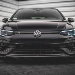 Alternative view of Front Splitter V.6 Volkswagen Golf R Mk8