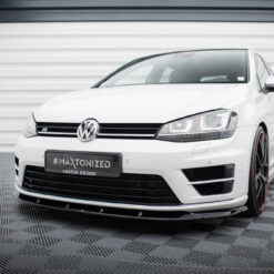 Front Splitter V.6 Volkswagen Golf R / R-Line Mk7