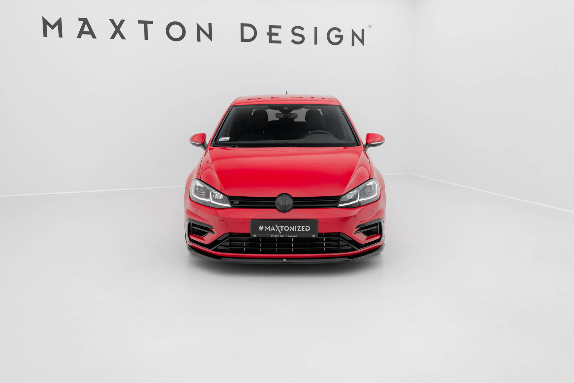 Front Splitter V.6 Volkswagen Golf R / R-Line Mk7 Facelift - Image 2