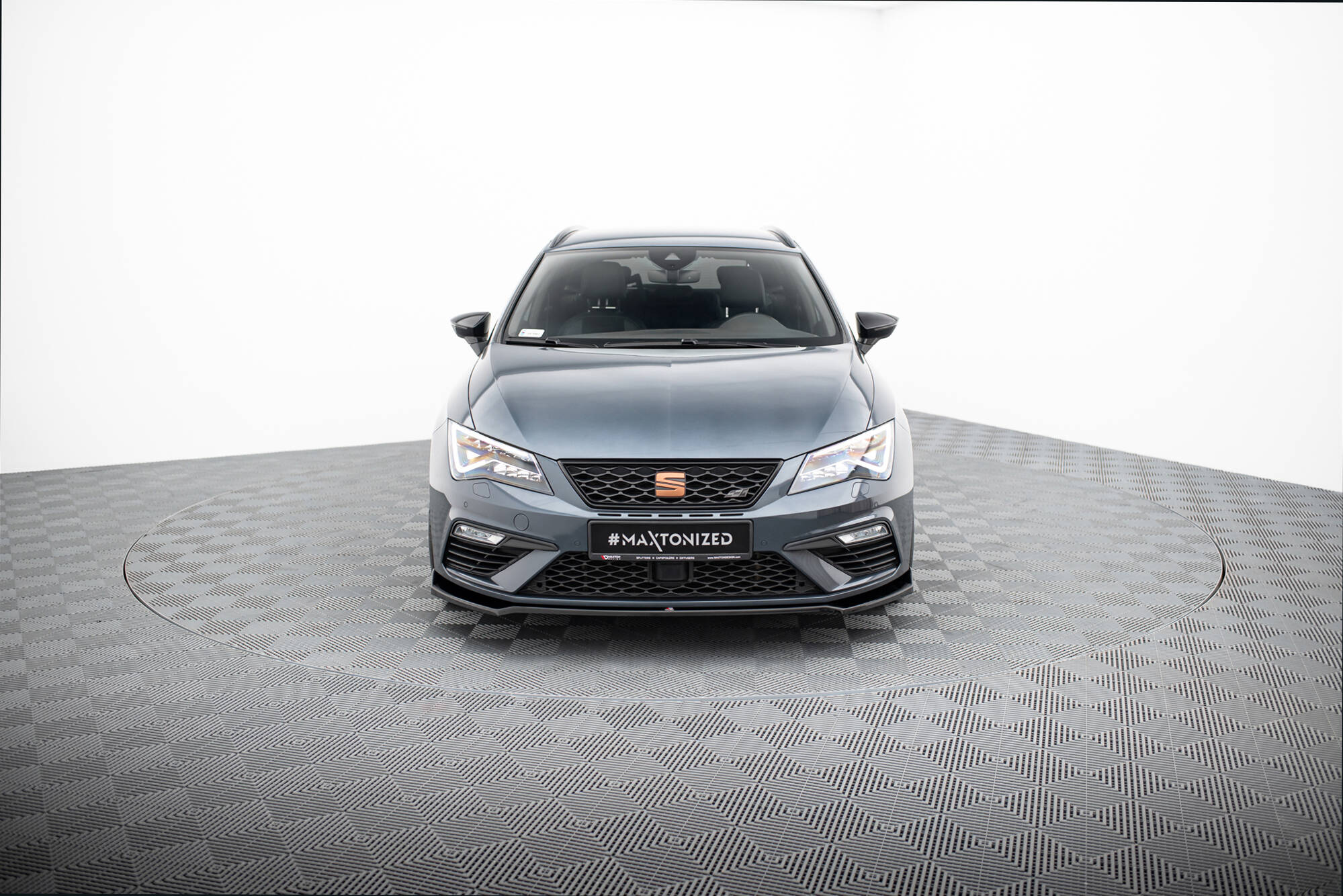 Front Splitter V.7 Seat Leon Cupra / FR Mk3 FL - Image 2