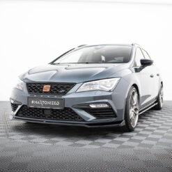 Front Splitter V.7 Seat Leon Cupra / FR Mk3 FL