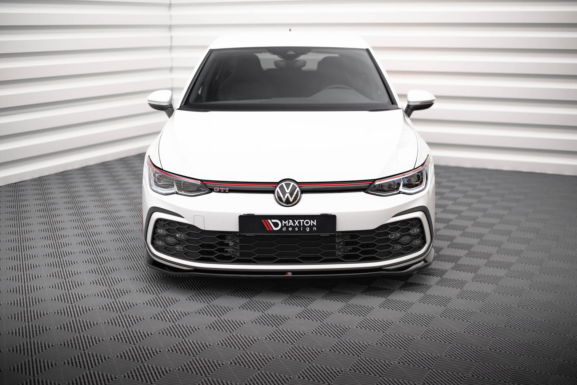 Front Splitter V.7 Volkswagen Golf GTI / GTE / GTD / R-Line Mk8 - Image 2