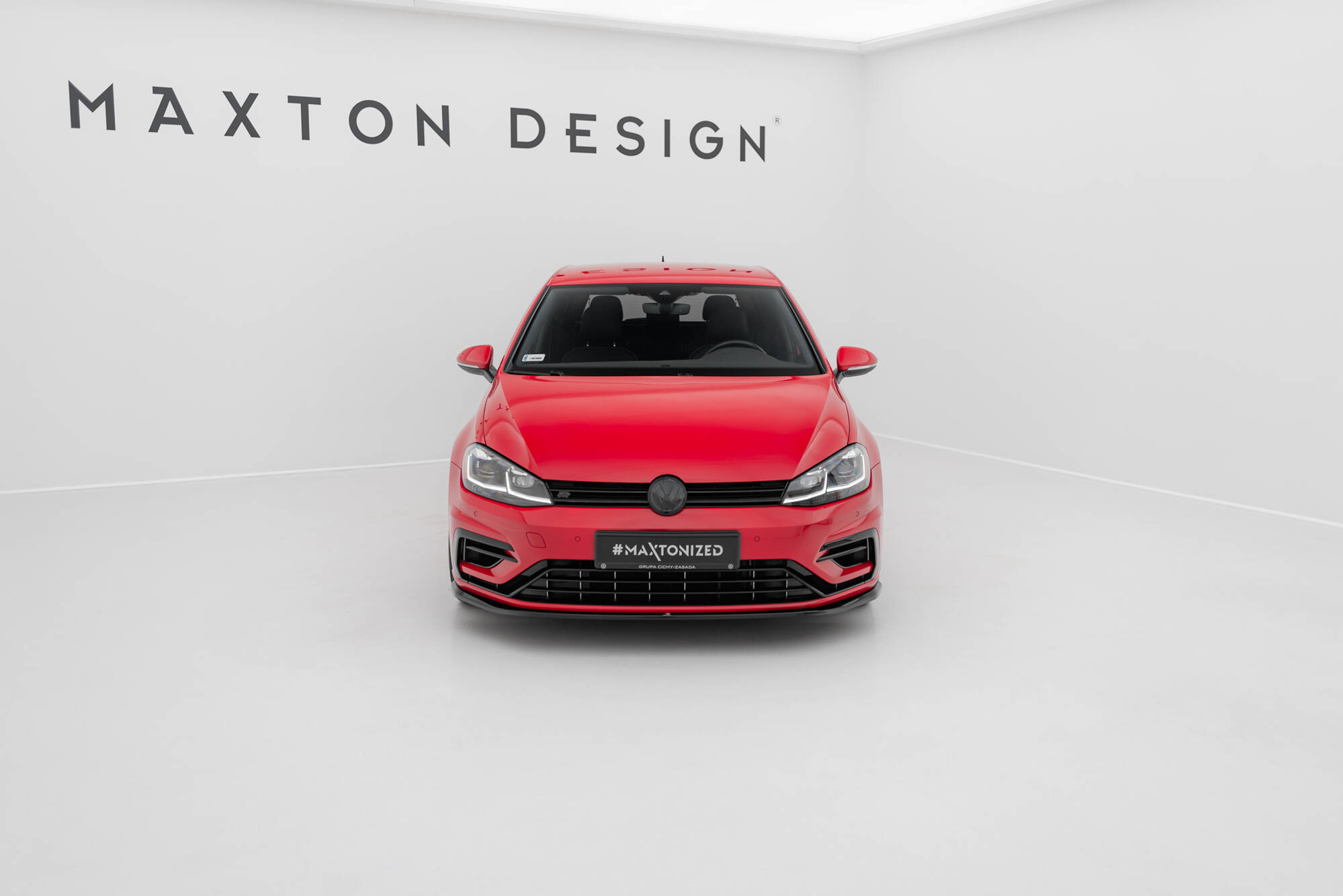 Front Splitter V.7 Volkswagen Golf R / R-Line Mk7 Facelift - Image 2