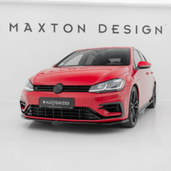 Front Splitter V.7 Volkswagen Golf R / R-Line Mk7 Facelift