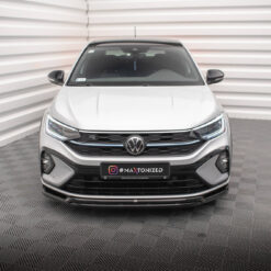 Alternative view of Front Splitter Volkswagen Taigo R-Line Mk1