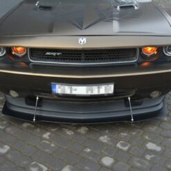 HYBRID FRONT SPLITTER V.1 DODGE CHALLENGER MK3. PHASE-I SRT8 COUPE