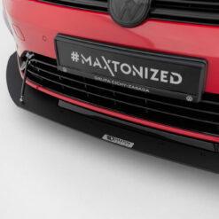 Alternative view of Hybrid Front Racing Splitter VW Golf 7 R / R-Line Facelift