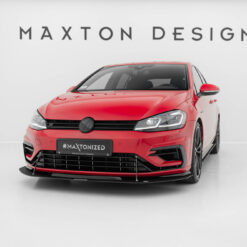 Hybrid Front Racing Splitter VW Golf 7 R / R-Line Facelift