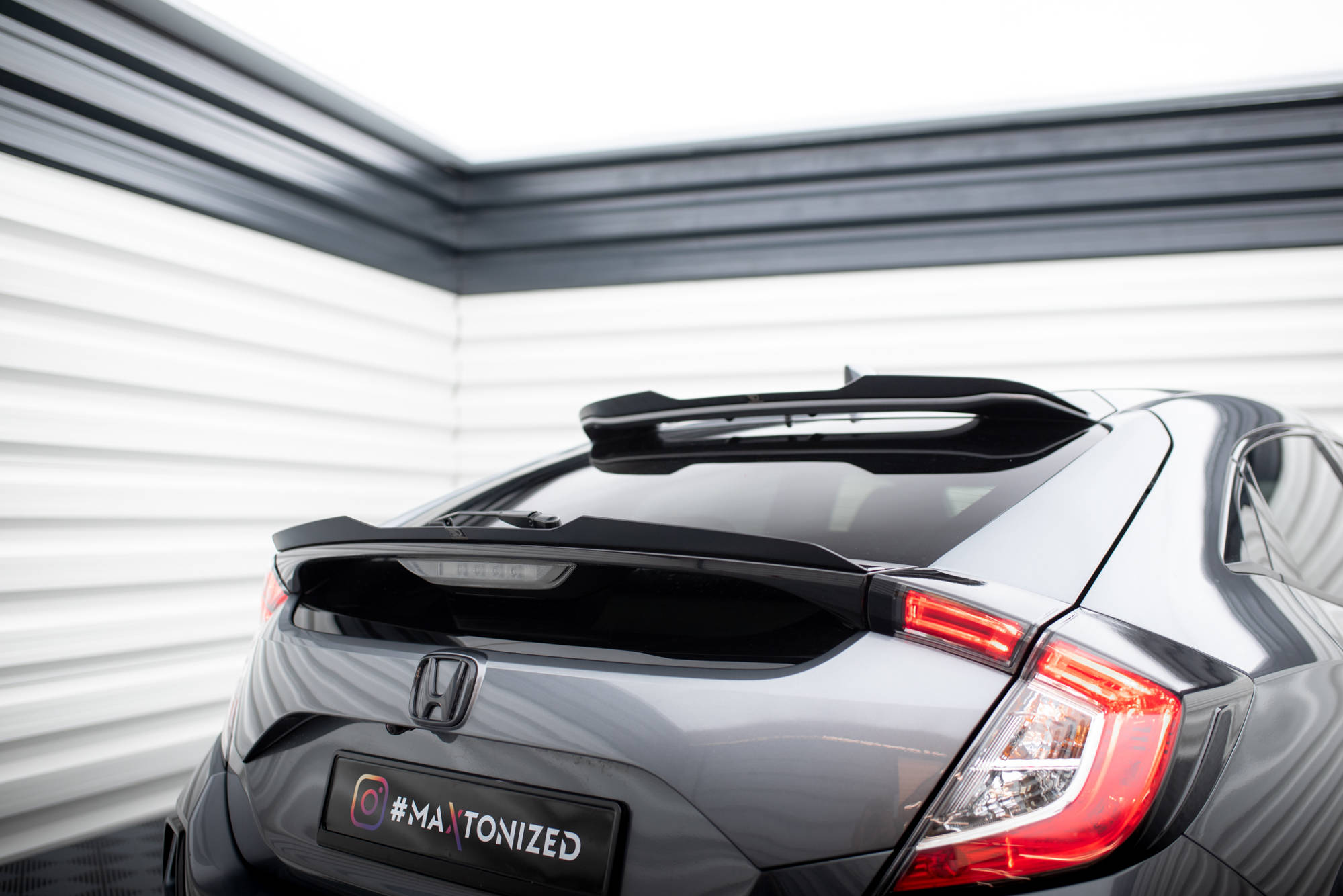 Lower Spoiler Cap Honda Civic Sport Mk 10 - Image 3
