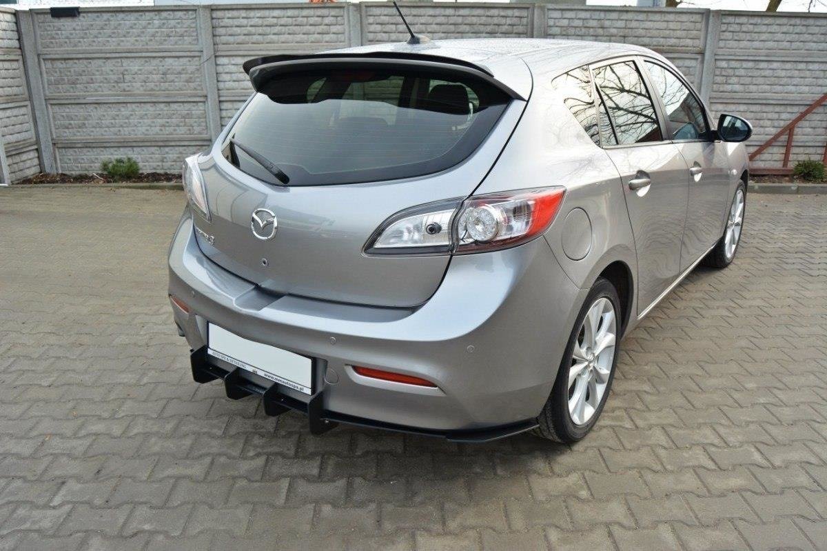 MAZDA 3 MK2 SPORT (PREFACE) REAR DIFFUSER & REAR SIDE SPLITTERS - Image 4