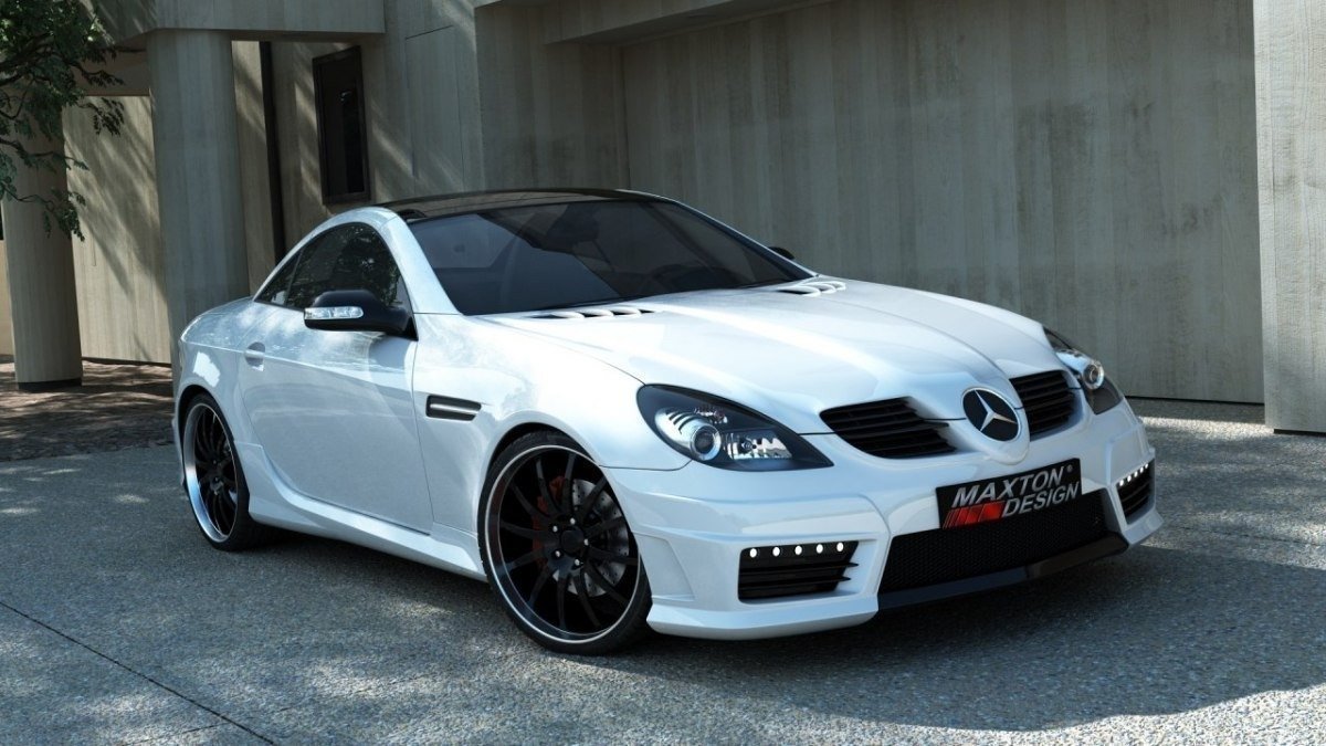 MERCEDES SLK R171 SIDE BUMPER GRIDS LEFT AND RIGHT - Image 2