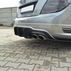 Mercedes-Benz C Sedan / Estate AMG-Line W204 / S204 REAR DIFFUSER & REAR SIDE SPLITTERS