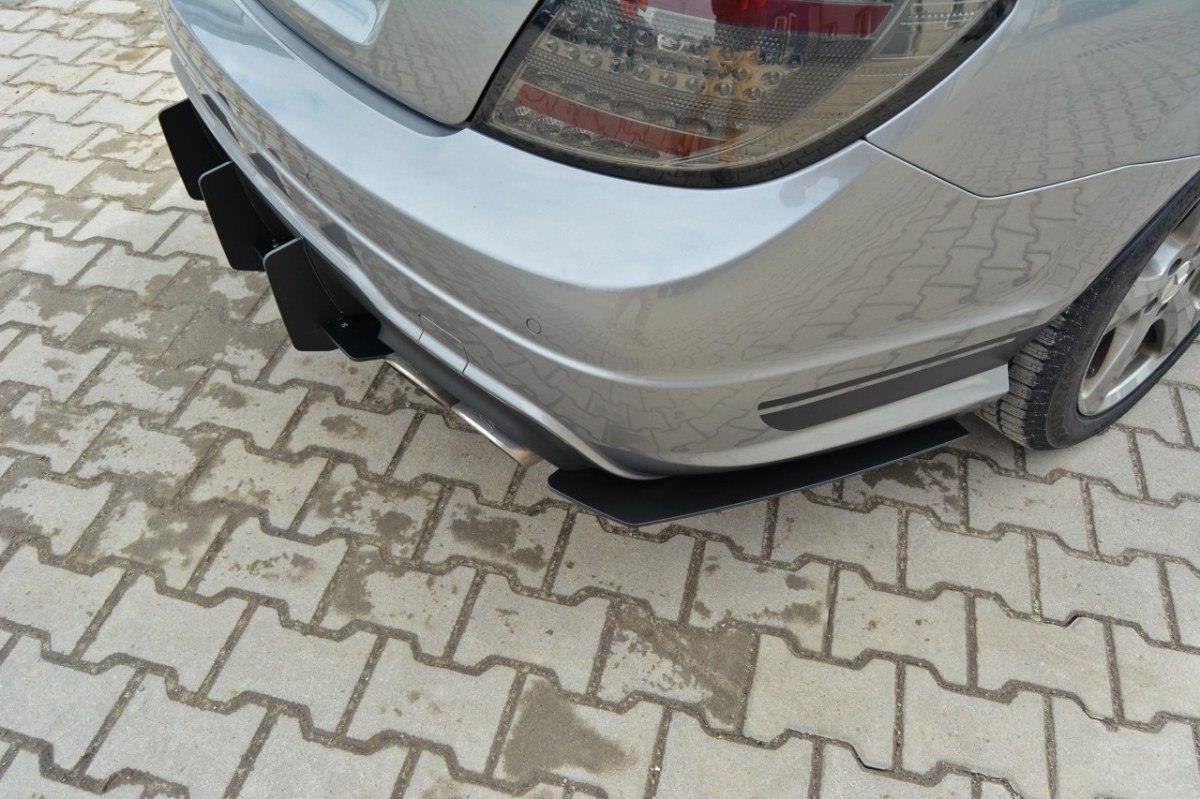 Mercedes-Benz C Sedan / Estate AMG-Line W204 / S204 REAR DIFFUSER & REAR SIDE SPLITTERS - Image 3