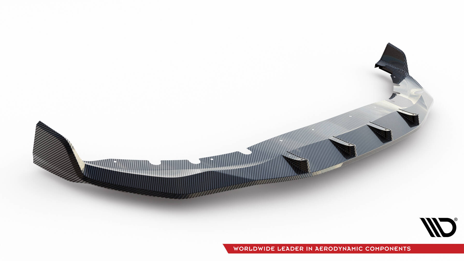 Prepreg Carbon Fiber Front Splitter + ABS Splitter BMW 7 M-Pack G11 Facelift - Image 7