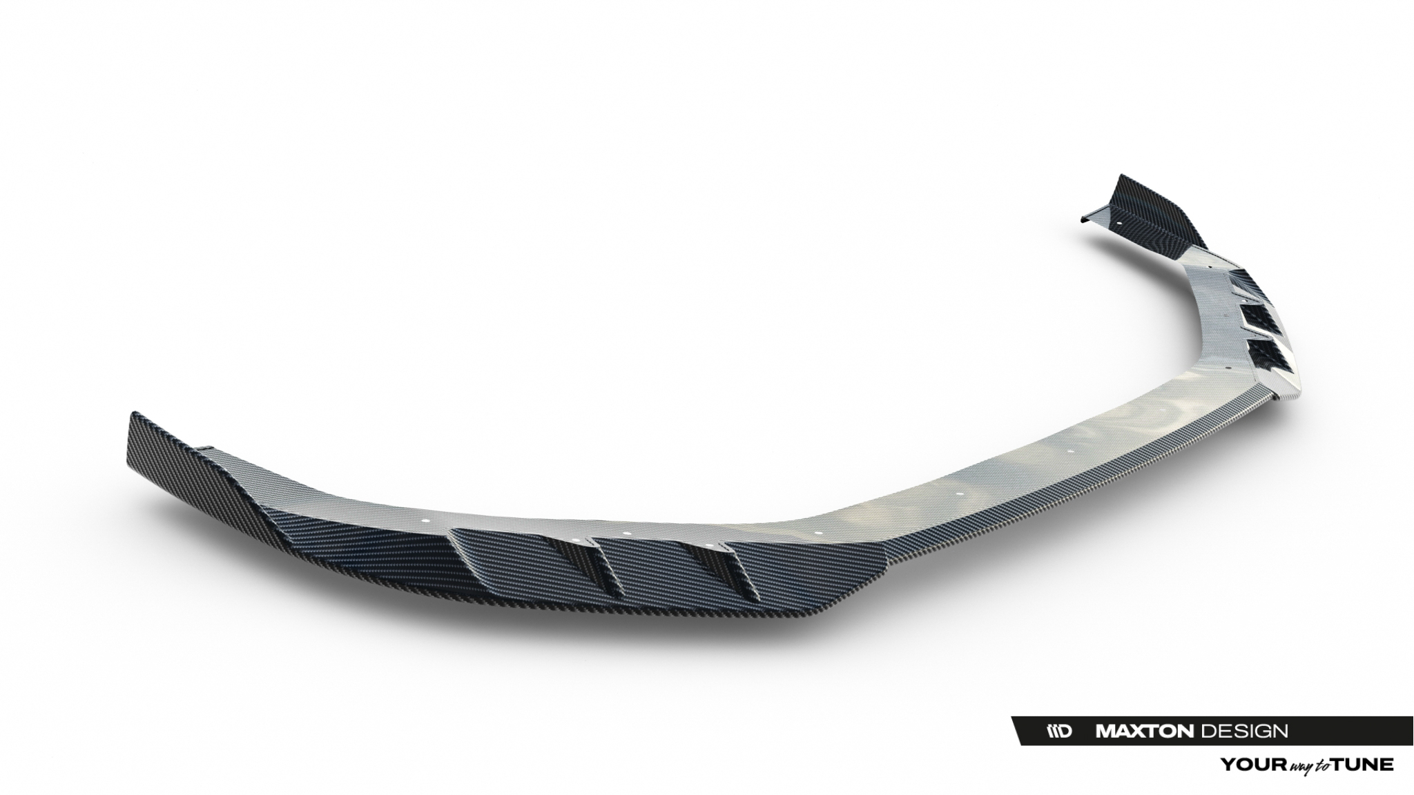 Prepreg Carbon Fiber Front Splitter Audi RS3 Sedan 8Y Facelift - Image 10