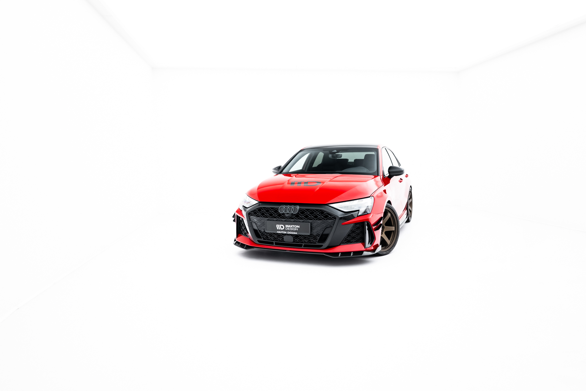Prepreg Carbon Fiber Front Splitter Audi RS3 Sedan 8Y Facelift - Image 8