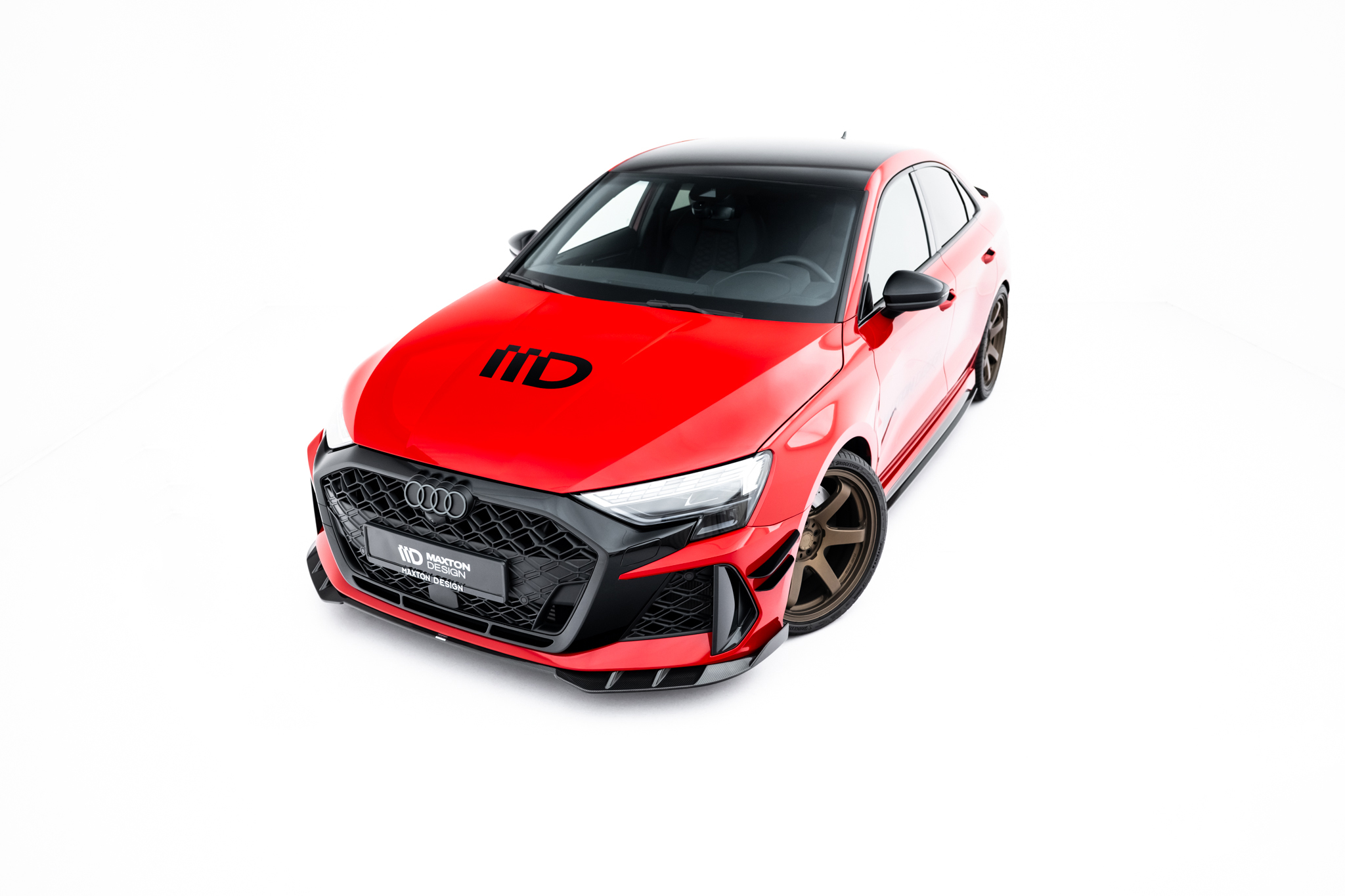 Prepreg Carbon Fiber Front Splitter Audi RS3 Sedan 8Y Facelift - Image 9