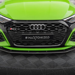 Alternative view of Prepreg Carbon Fiber Front Splitter Audi RS3 Sedan / Sportback 8Y