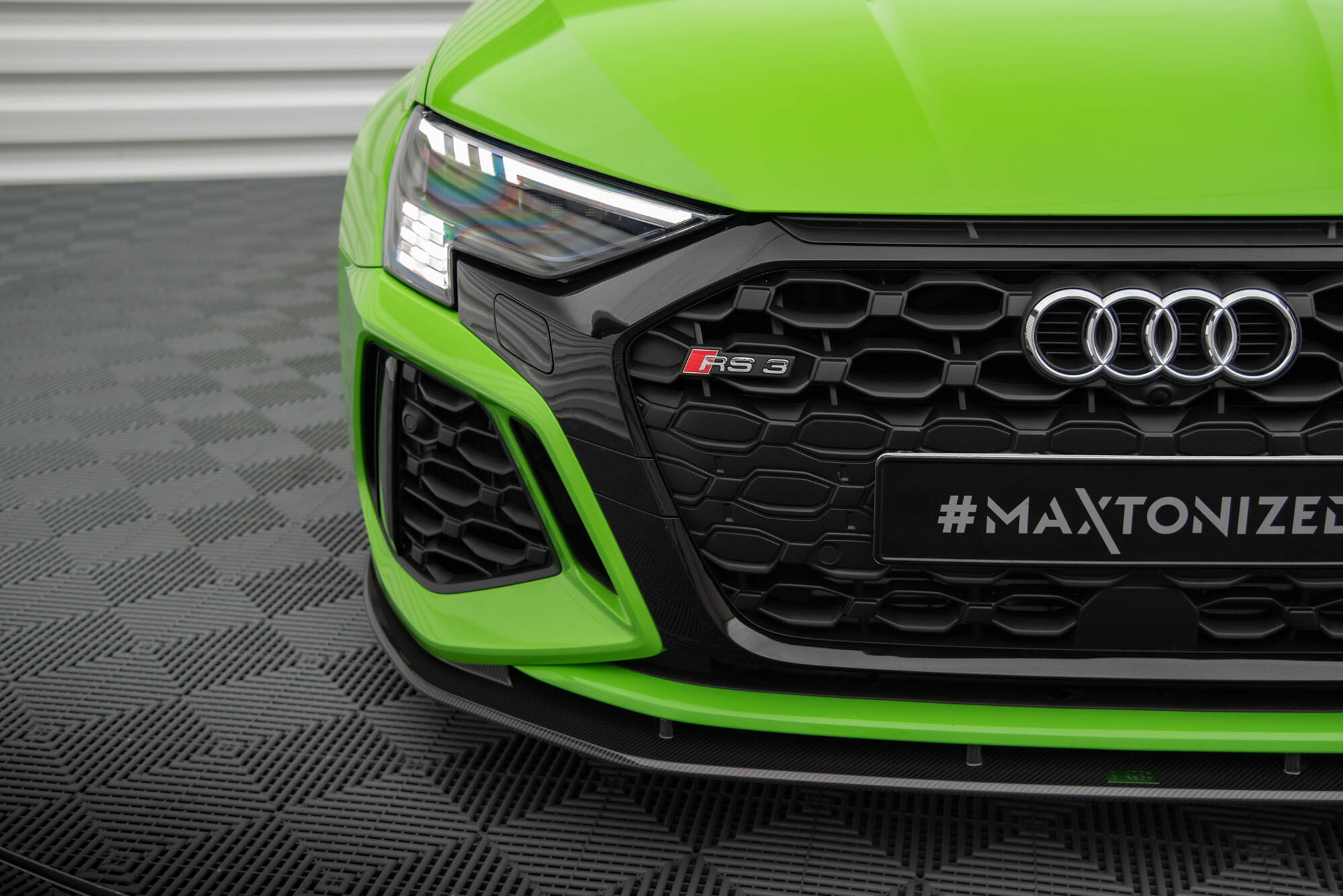 Prepreg Carbon Fiber Front Splitter Audi RS3 Sedan / Sportback 8Y - Image 4