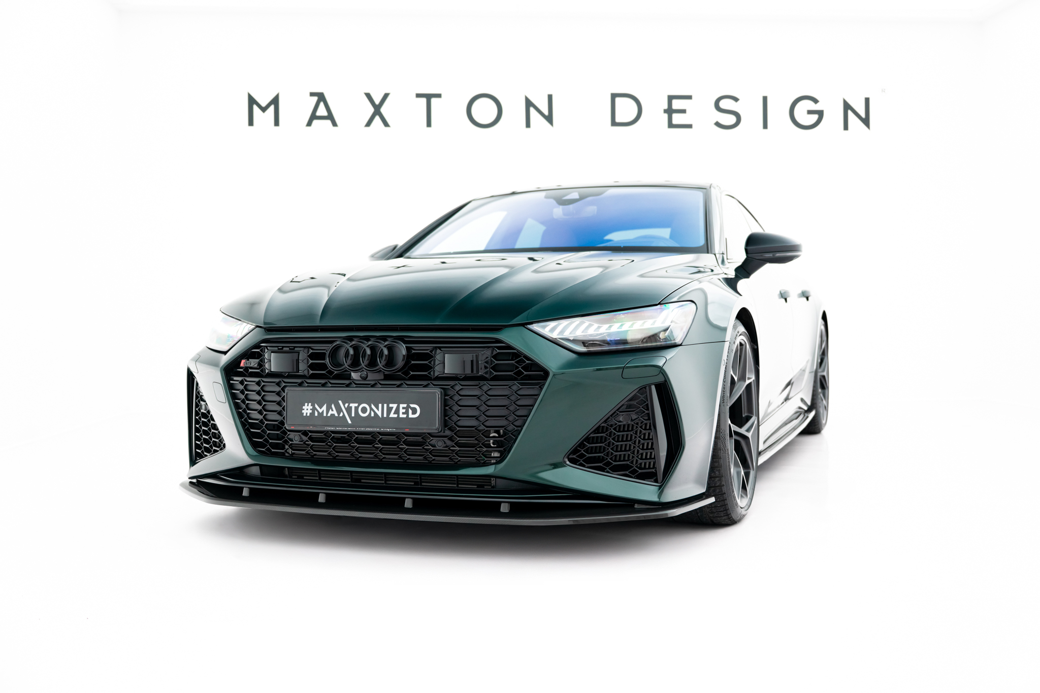 Prepreg Carbon Fiber Front Splitter Audi RS7 C8