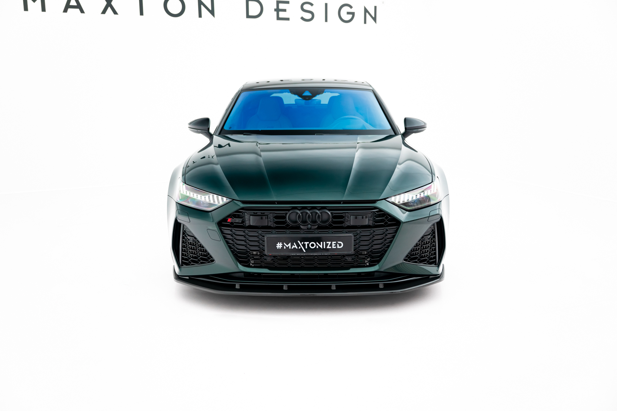 Prepreg Carbon Fiber Front Splitter Audi RS7 C8 - Image 7