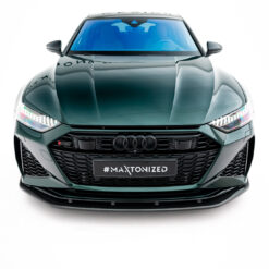 Alternative view of Prepreg Carbon Fiber Front Splitter Audi RS7 C8