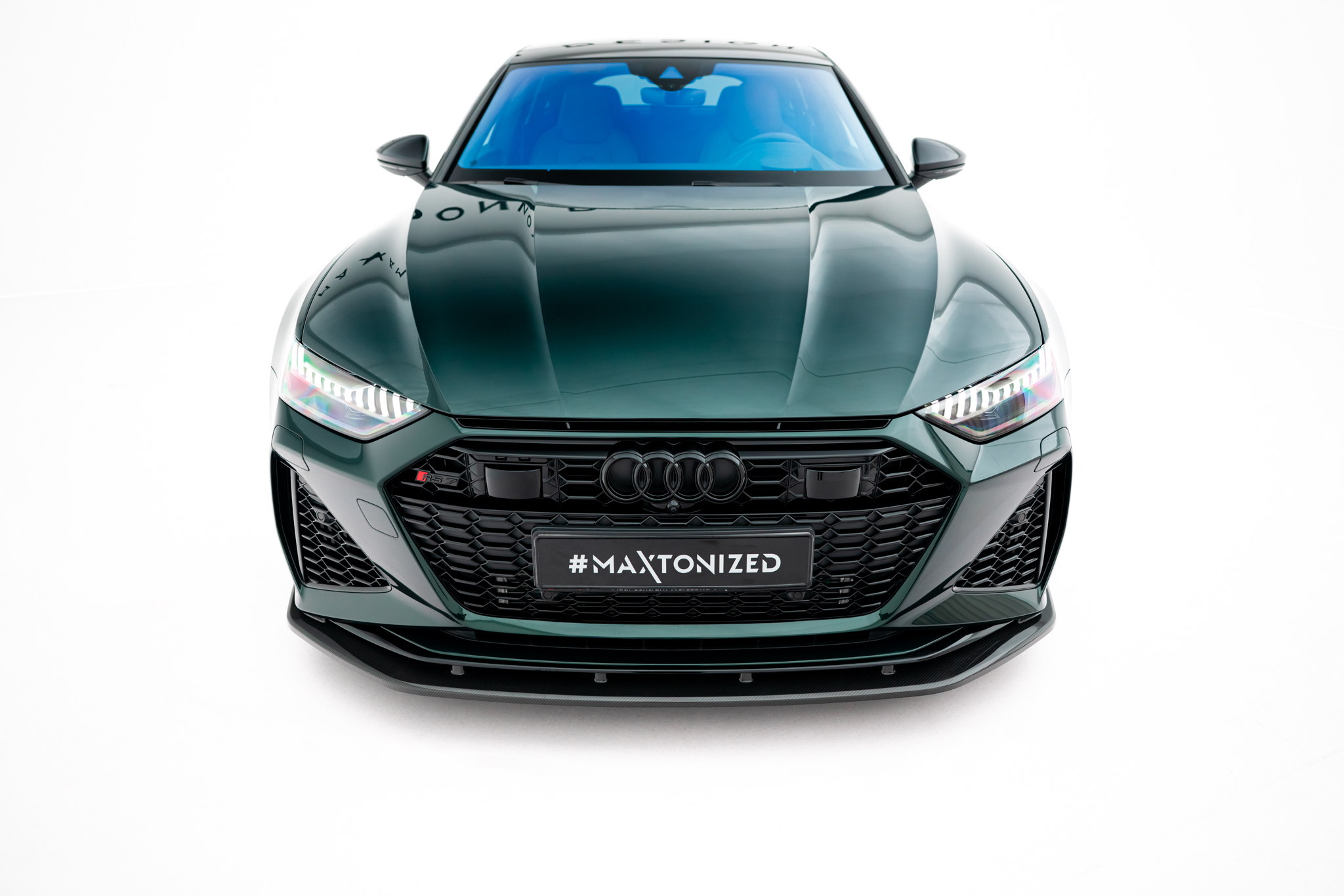 Prepreg Carbon Fiber Front Splitter Audi RS7 C8 - Image 2