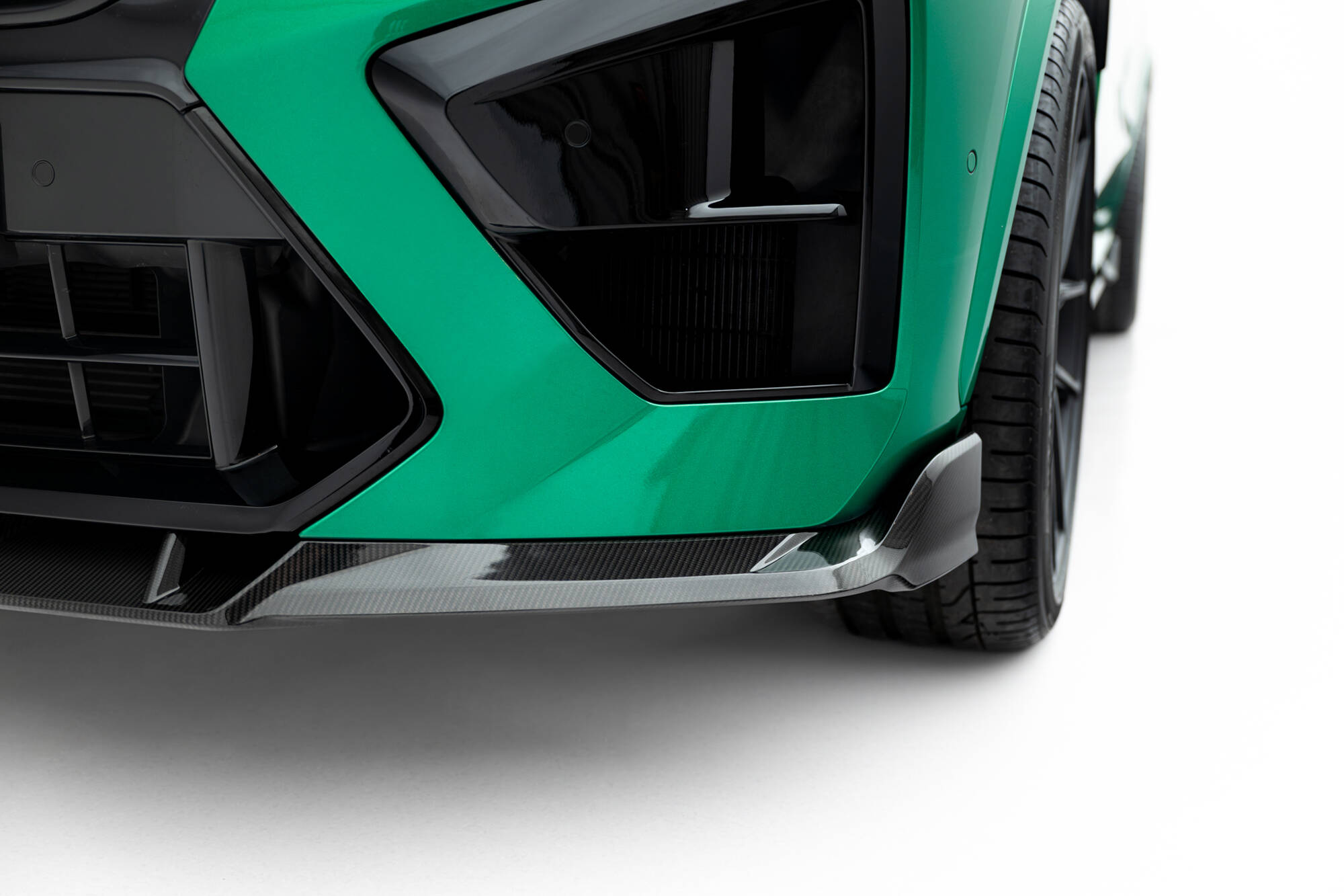 Prepreg Carbon Fiber Front Splitter BMW X5 M F95 Facelift - Image 4
