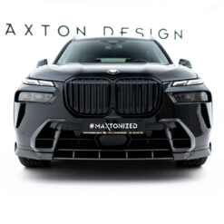 Alternative view of Prepreg Carbon Fiber Front Splitter BMW X7 M-Pack G07 Facelift