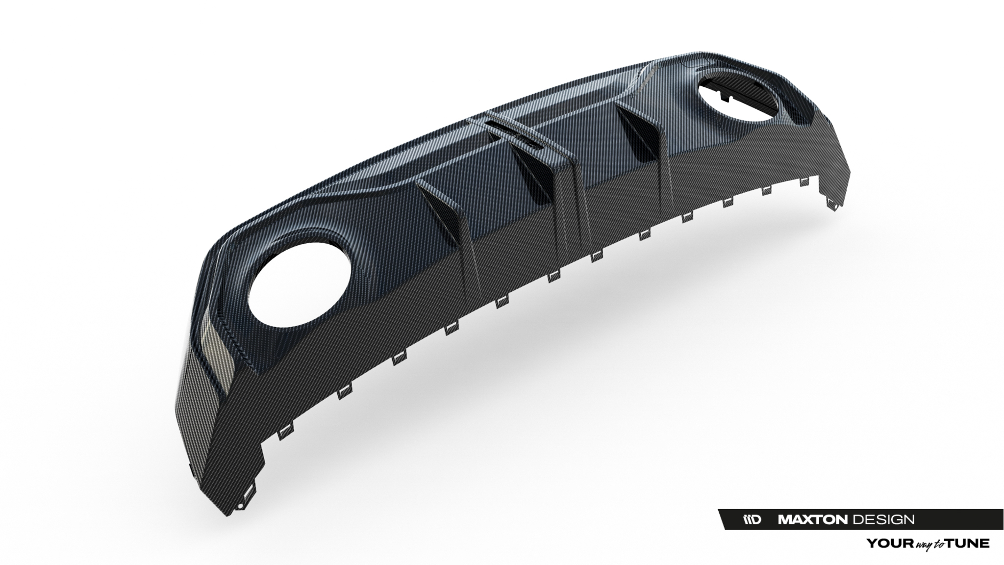 Prepreg Carbon Fiber Rear Diffuser Audi RS3 Sedan 8Y Facelift - Image 10