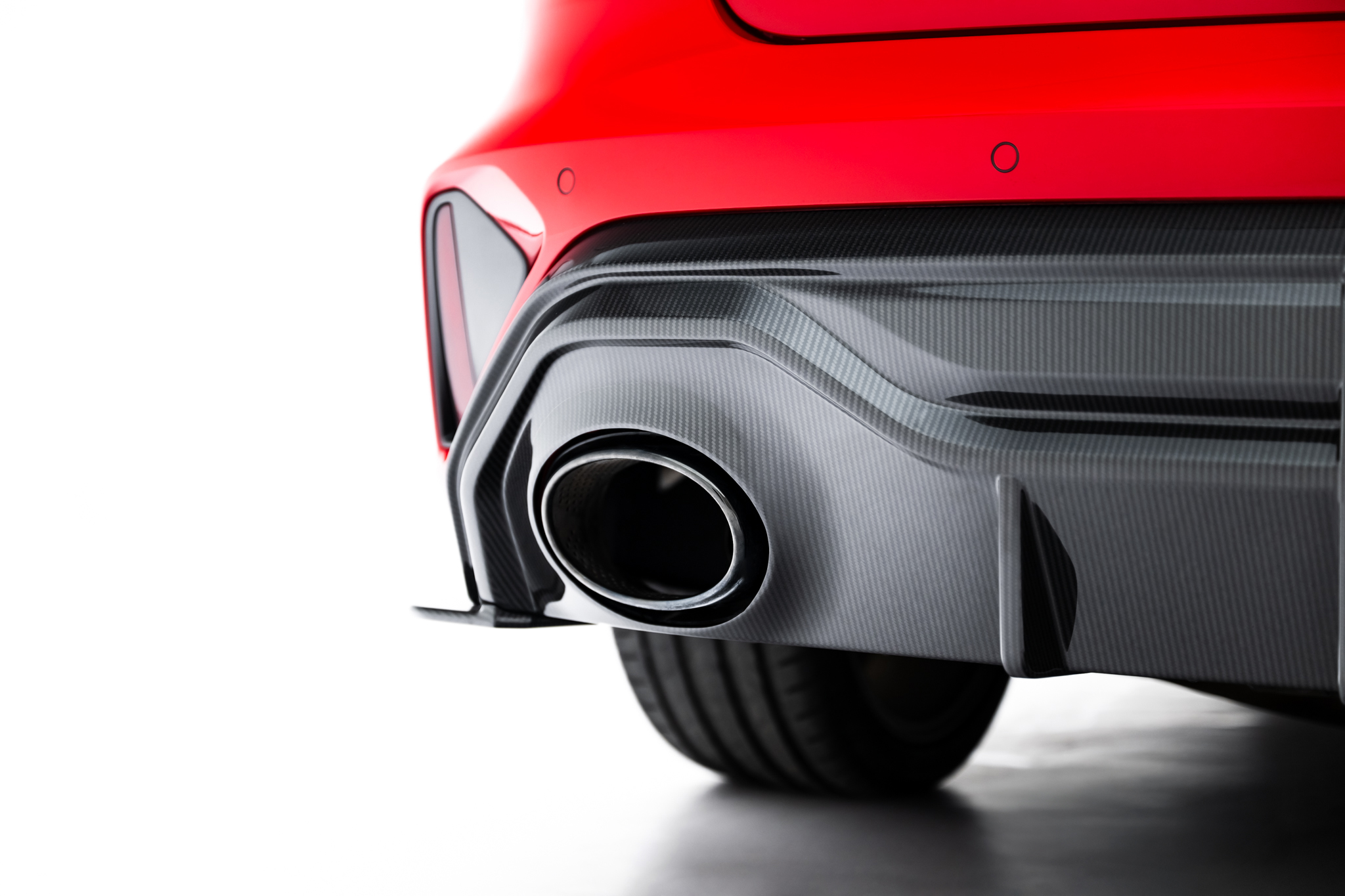 Prepreg Carbon Fiber Rear Diffuser Audi RS3 Sedan 8Y Facelift - Image 5