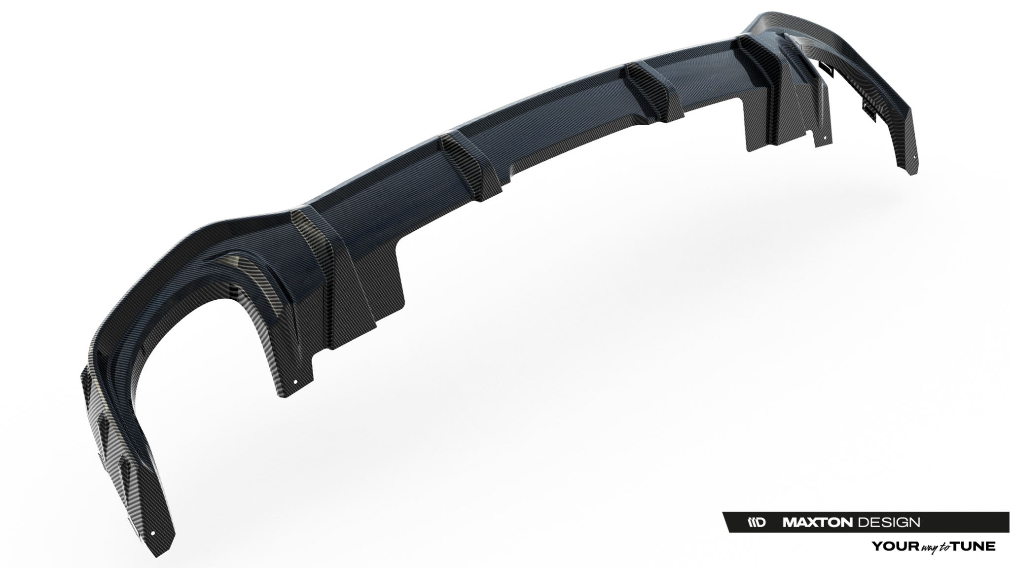 Prepreg Carbon Fiber Rear Diffuser Audi RSQ8 Mk1 - Image 11