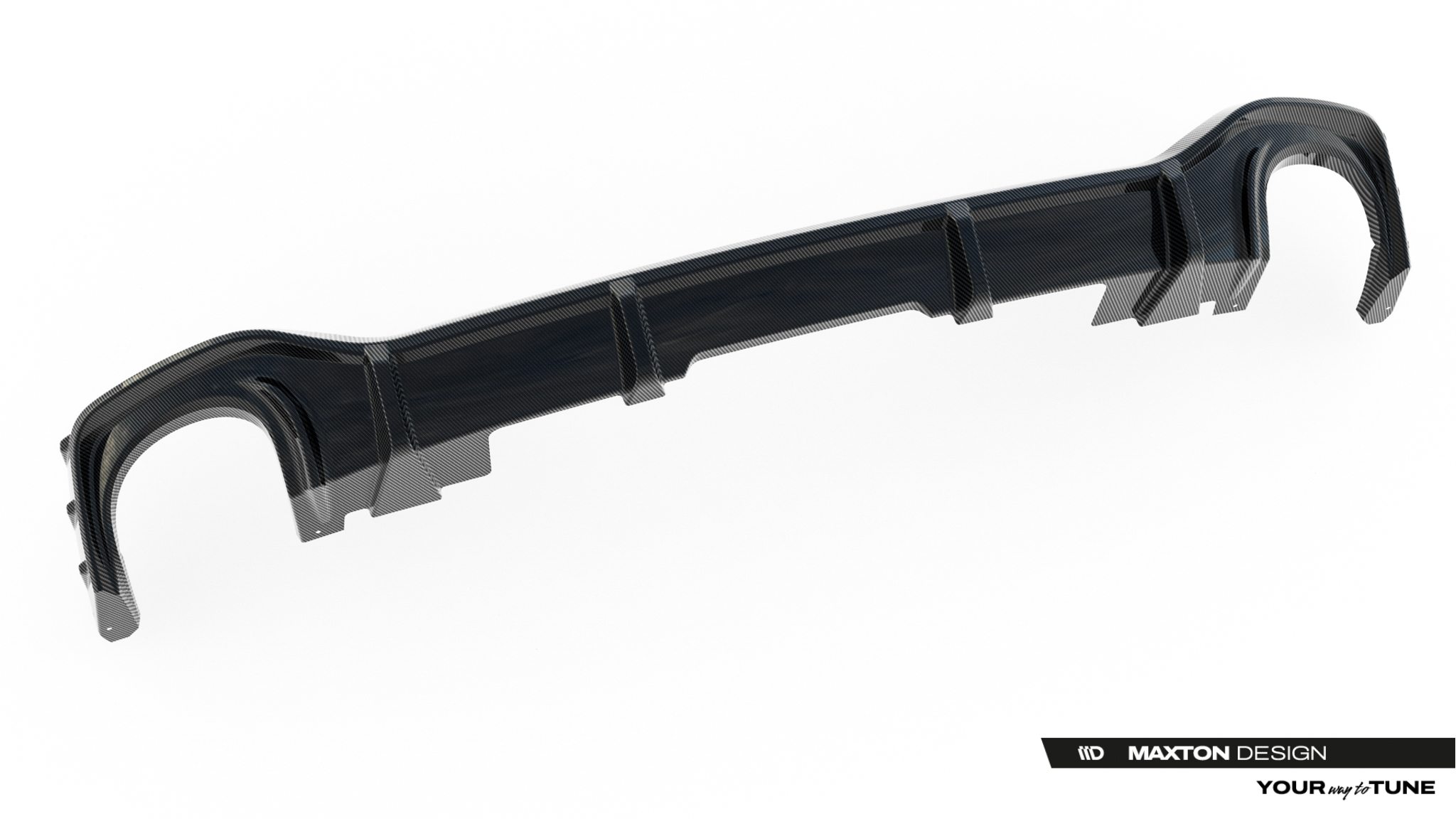Prepreg Carbon Fiber Rear Diffuser Audi RSQ8 Mk1 - Image 10
