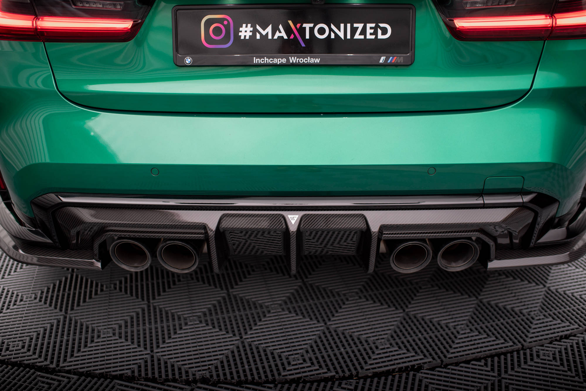 Prepreg Carbon Fiber Rear Diffuser BMW M3 Sedan / Touring G80 / G81 - Image 5