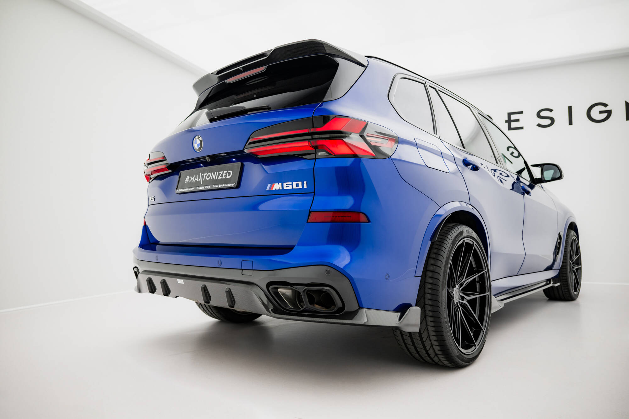 Prepreg Carbon Fiber Rear Diffuser BMW X5 M-Pack G05 Facelift - Image 9