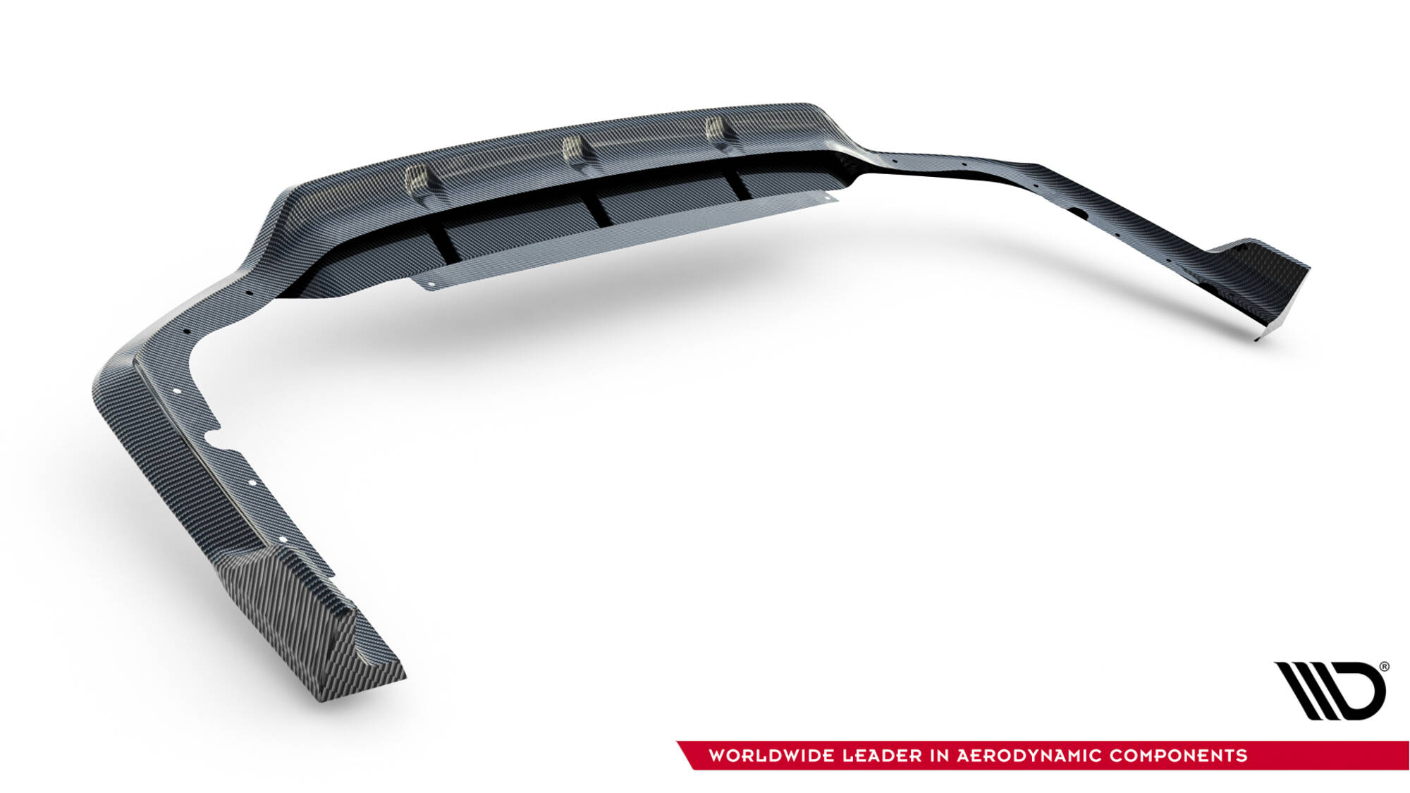 Prepreg Carbon Fiber Rear Diffuser BMW X7 M-Pack G07 Facelift (version without towbar) - Image 7