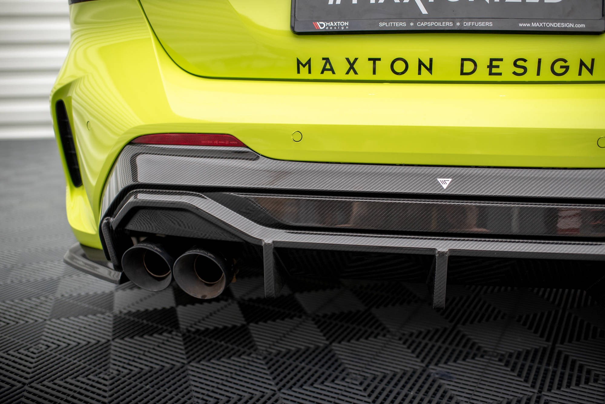 Prepreg Carbon Fiber Rear Diffuser V.1 BMW 1 F40 M-Pack/ M135i - Image 8