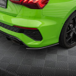 Alternative view of Prepreg Carbon Fiber Rear Side Splitters Audi RS3 Sedan 8Y