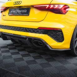 Prepreg Carbon Fiber Rear Side Splitters Audi RS3 Sportback 8Y