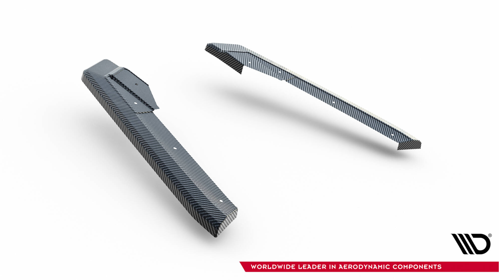 Prepreg Carbon Fiber Rear Side Splitters Audi RS7 C8 - Image 5