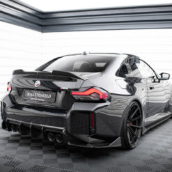 Alternative view of Prepreg Carbon Fiber Rear Side Splitters BMW M2 G87