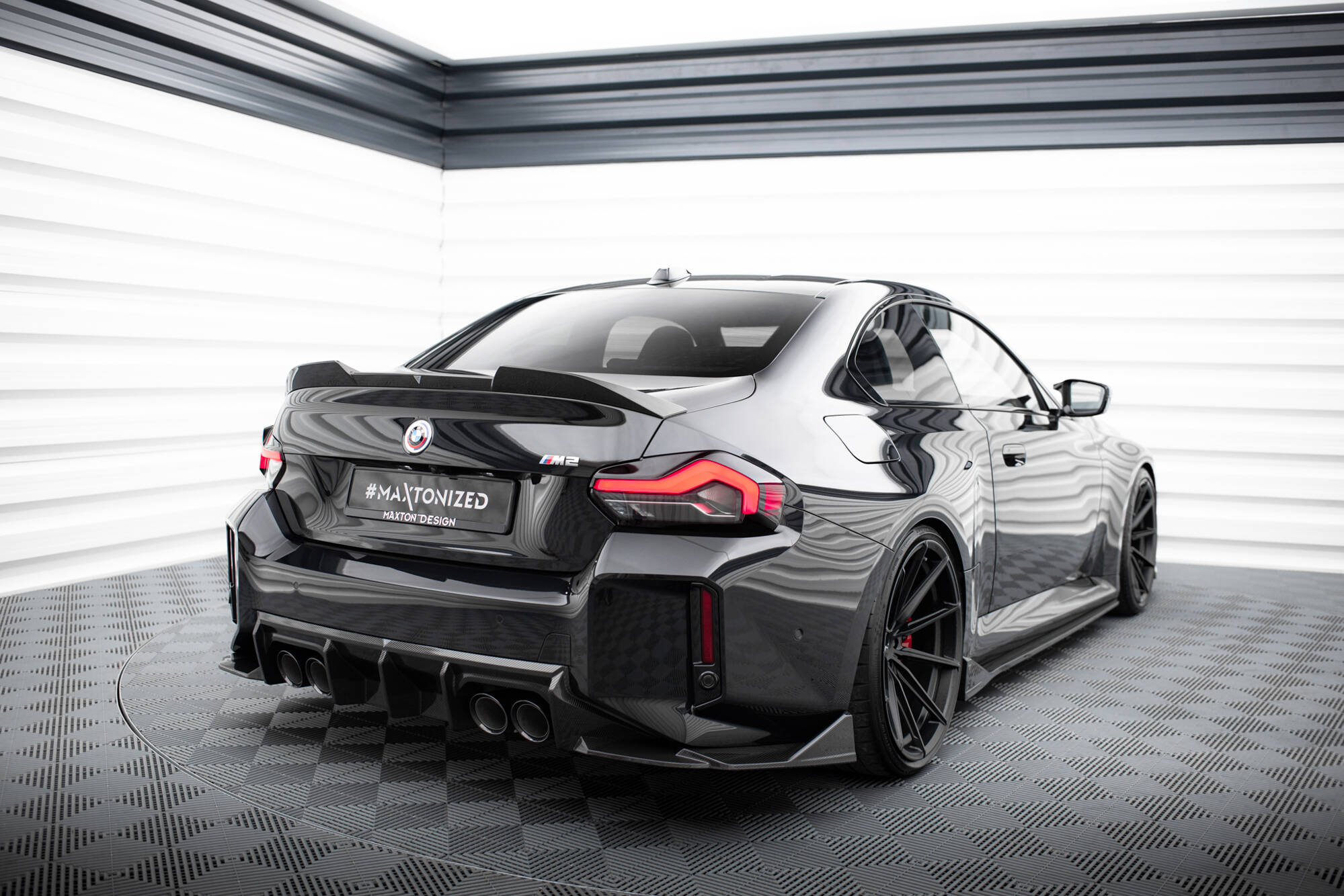Prepreg Carbon Fiber Rear Side Splitters BMW M2 G87 - Image 2